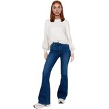 I AM Kavbojke bootcut PANT. DENIM MOD FLARE ALESSIA Modra Cene