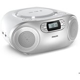 Philips Kasetofon CD radio TAZ2000, CD/CD-R/CD-RW, kaseta, FM, BT, USB, 3W×2, Sivi Cijene