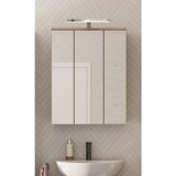 MID.YOU Omara Z Ogledalom Mason, Barva Hrasta, Siva | Shoptok.si