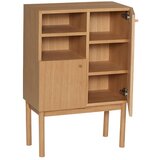 Hübsch Ormarić u dekoru hrasta u prirodnoj boji 60x90x34 cm Nobby – | shoptok.hr