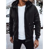 DStreet Ocieplana bluza męska rozpinana czarna | Shoptok.si