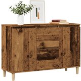 vidaXL Komoda boja starog drva 102x35x70 cm od konstruiranog drva Cijene