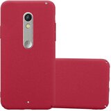 Cadorabo Case, združljiv z Motorolo v Frosty Red - Hard Case zaščitni pokrov v zmrznjenem videzu proti praskam in udarcem, (20562424) | Shoptok.si