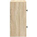 vidaXL Knjižna omara sonoma hrast 40x24x52 cm inženirski les | Shoptok.si