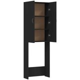 Ormarić za perilicu rublja crni 64 x 25 5 x 190 cm | shoptok.hr
