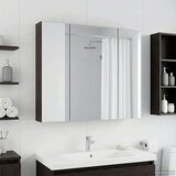  Kopalniška ogledalna omara Črna Orehovina 80 x 14.5 x 70 cm, (5000232811) | Shoptok.si