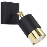  Sollux SL.1069 - Zidna spot svetiljka NERO 1xGU10/40W/230V crna/zlatna | Eponuda.com