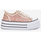 Boto Low Women's Sneakers On Platform Pink Melina | Shoptok.si