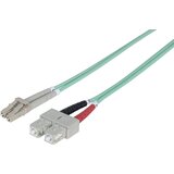 Intellinet 750165 steklena vlakna optična vlakna priključni kabel [1x LC-vtič - 1x moški konektor SC] 50/125 µ Multimode OM3 3.00 m, (20519395) Cene