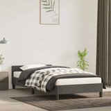  Okvir kreveta bez madraca tamnosivi 100x200 cm baršunasti | shoptok.hr