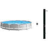  PRISM FRAME Bazen 3.66x0.99m + Solarni Tuš 60 L sa Slavinom za Pranje Nogu Crni E-112 | Eponuda.com