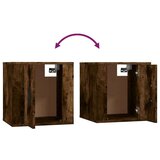  2-dijelni set TV ormarića boja dimljenog hrasta drveni | shoptok.hr