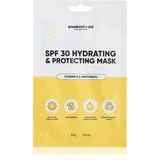 SPF 30 Hydrating & Protecting Mask vlažilna tekstilna maska z vitaminom E 34 g