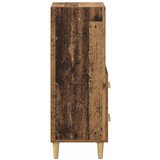 vidaXL Strani šal Star les 34 x 34.5 x 90 cm Konstruiran les | Shoptok.si