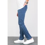 Dewberry 23648 Regular Fit Stretchy Hlt Denim Mens Jeans-LIGHT BLUE | Shoptok.si