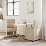  Blagovačke stolice s kotačima 2 pcs Svjetlosiva 58 x 67 x 97 cm | Eponuda.ba