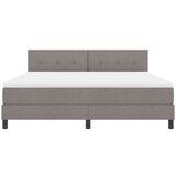 Box spring krevet Sivo-smeđa 180 x 200 cm tkanina | shoptok.hr