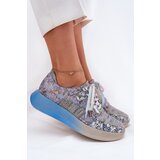 Maciejka Women's Leather Sneakers Loafers On Platform | Shoptok.si