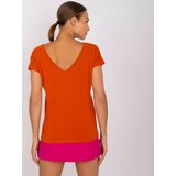 BASIC Feel Good T-shirt-RV-TS-4662.39P-dark orange | Shoptok.si