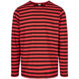 Urban Classics Regular Stripe LS burnt/bl | Shoptok.si