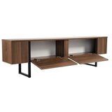 Hanah home TV komoda u dekoru oraha u tamnoj prirodnoj boji 180x50x29,5 cm Serenity – | shoptok.hr