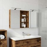  Komplet omaric za kopalnico s polico 3 pcs 120 x 10,5 x 60,5 cm, (5000246324) | Shoptok.si