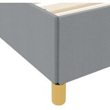  Krevetna konstrukcija Svijetlo siva 80 x 200 cm tkanina | shoptok.hr