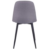 XXXL Stol Mona, Siva, Črne Noge | Shoptok.si