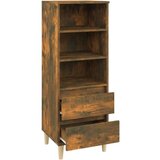 Visoka omara Dimljeni hrast 40x36x110 cm inženirski les, (20654574) | Shoptok.si