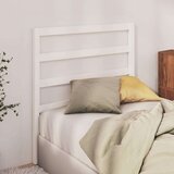  Uzglavlje za krevet bijelo 96 x 4 x 100 cm od masivne borovine | shoptok.hr