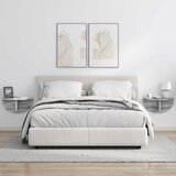  Polica na zidu Zidne 2 pcs Siva Sonoma 48 x 24 x 24 cm | shoptok.hr