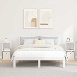  Noćni ormarić s ladicama 2 pcs Bijelo 30,5 x 27 x 59,5 cm | Eponuda.ba