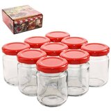 Orion Steklen kozarec z navojnim pokrovčkom 60 ml 9 kosov., (5000009648) Cene