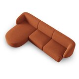 Milo Casa Kutna garnitura od šenila boja terakote (s lijevim kutom/s ležaljkom) Paolo – | shoptok.hr
