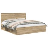  Konstrukcija postelje Sonoma 180 x 200 cm Masivno borovo les, (5000103856) | Shoptok.si