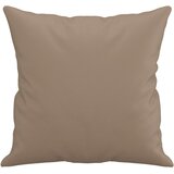  Ukrasni jastuci 2 kom boja cappuccina 40x40 cm od umjetne kože | shoptok.hr
