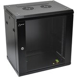 LAN-TEC WS.6412.901 - stenska, odklopljena, 12U, 600 x 450, steklo Cene
