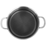 Zilan Lonec s steklenim pokrovom, 24 cm, trislojna posoda - ZLN9648 | Shoptok.si