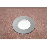 Ugradna lampa siva CECI 90 okrugla spoljna IP67 1xGU10 LED 3.5W 4000K - sijalica uključena uz proizvod 1F1.000.000.U1L