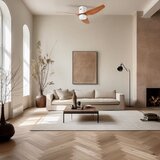  ZEVENTI - LED plafonski ventilator PADUA LED/18W/230V Wi-Fi Tuya bela/braon + daljinski upravljač | Eponuda.com