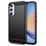  Techsuit Carbon Silicone maska za Samsung Galaxy A34 5G - crna | shoptok.hr