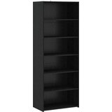  Kreveta Crni hrast 70 x 41 x 185 cm Konstruirano drvo Slike