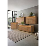 Voleo komoda, črna, hrast artisan | Shoptok.si