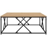  Kava Stol Umjetnički hrast 100 x 100 x 40 cm Konstruirano drvo | shoptok.hr