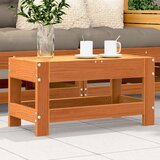 vidaXL vrtni tabure voštano smeđi 62 x 30 x 32 cm od masivne borovine | shoptok.hr