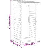  Pergole s krovom 6 kom 100 x 90 x 200 cm impregnirana borovina | shoptok.hr