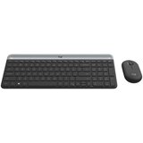 Logitech tipkovnica slim wireless combo MK470 z miško, brezžična | Shoptok.si