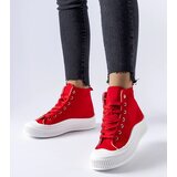 Gemre Red platform sneakers Guerrino | shoptok.hr