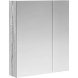  Kupaonski ormar s ogledalom Siva Sonoma 60 x 14,5 x 70 cm | shoptok.hr