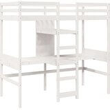 vidaXL okvir kreveta na kat bez madraca bijeli 80 x 200 cm od borovine | shoptok.hr